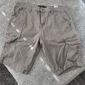 GENERATION Y Men's Khaki Cargo Shorts